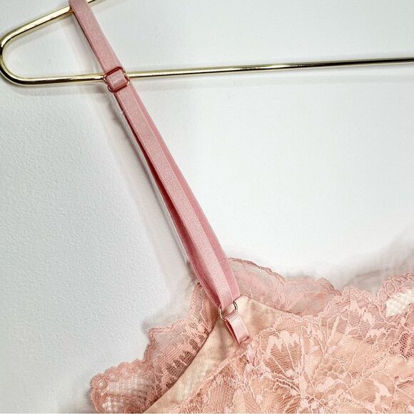 NWOT Free People Lacey Essential Cami Dusty Rose Medium - Picture 9 of 14